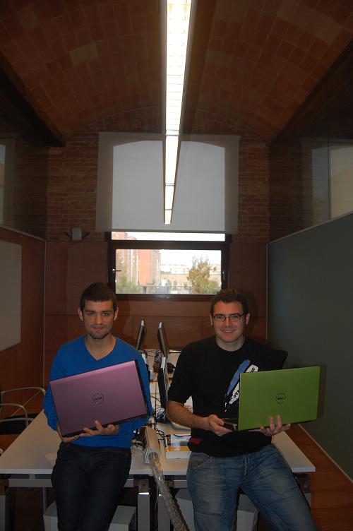 Luis Rivas y David Marqueño en Atenea tech