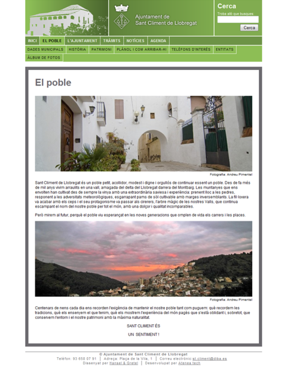 Text page